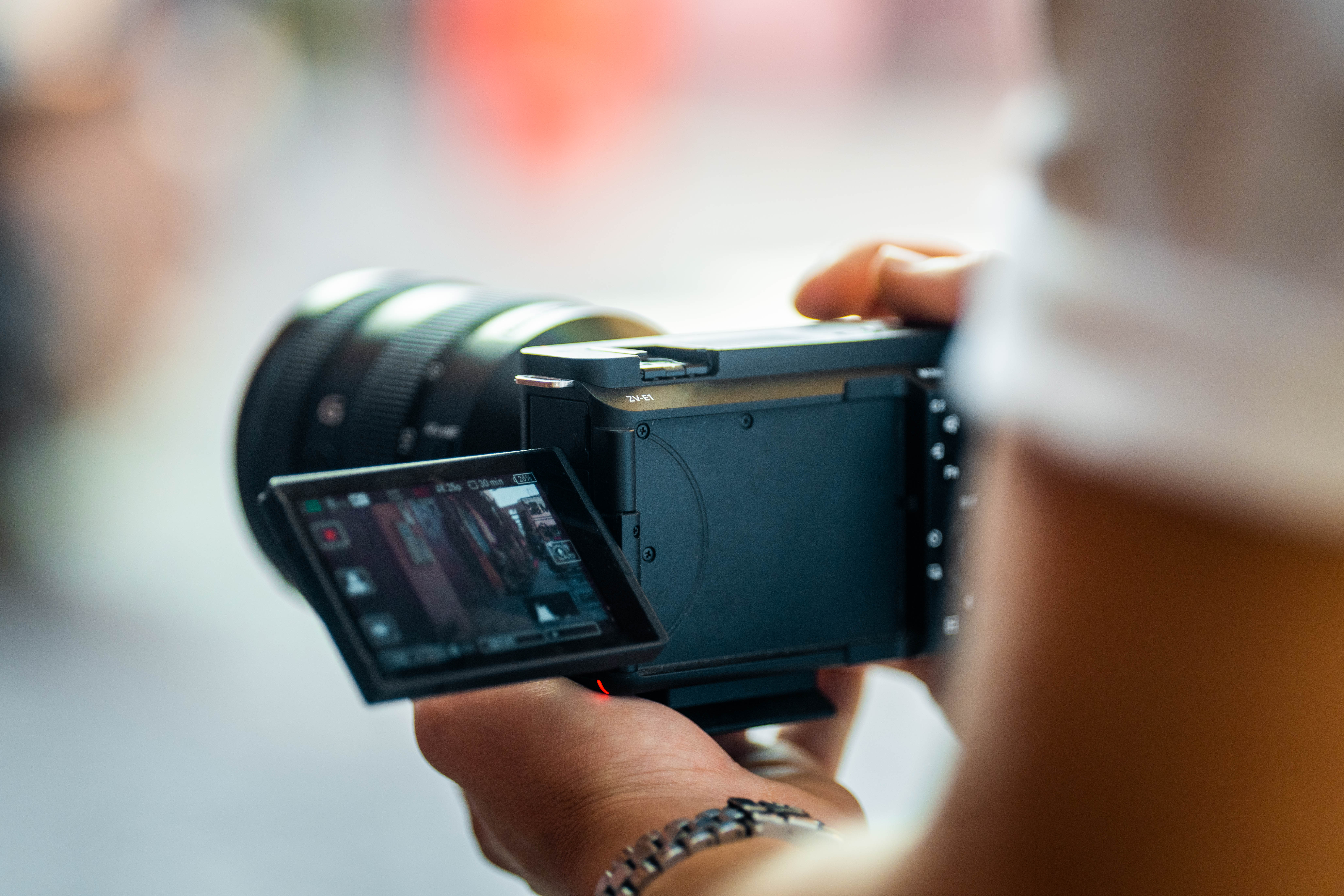 SONY ZV-E1 vlogovací fotoaparát img3