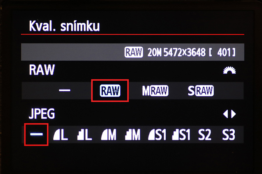 Tisk fotografii od A do Z - část 1: základy (LCD fotoaparátu)