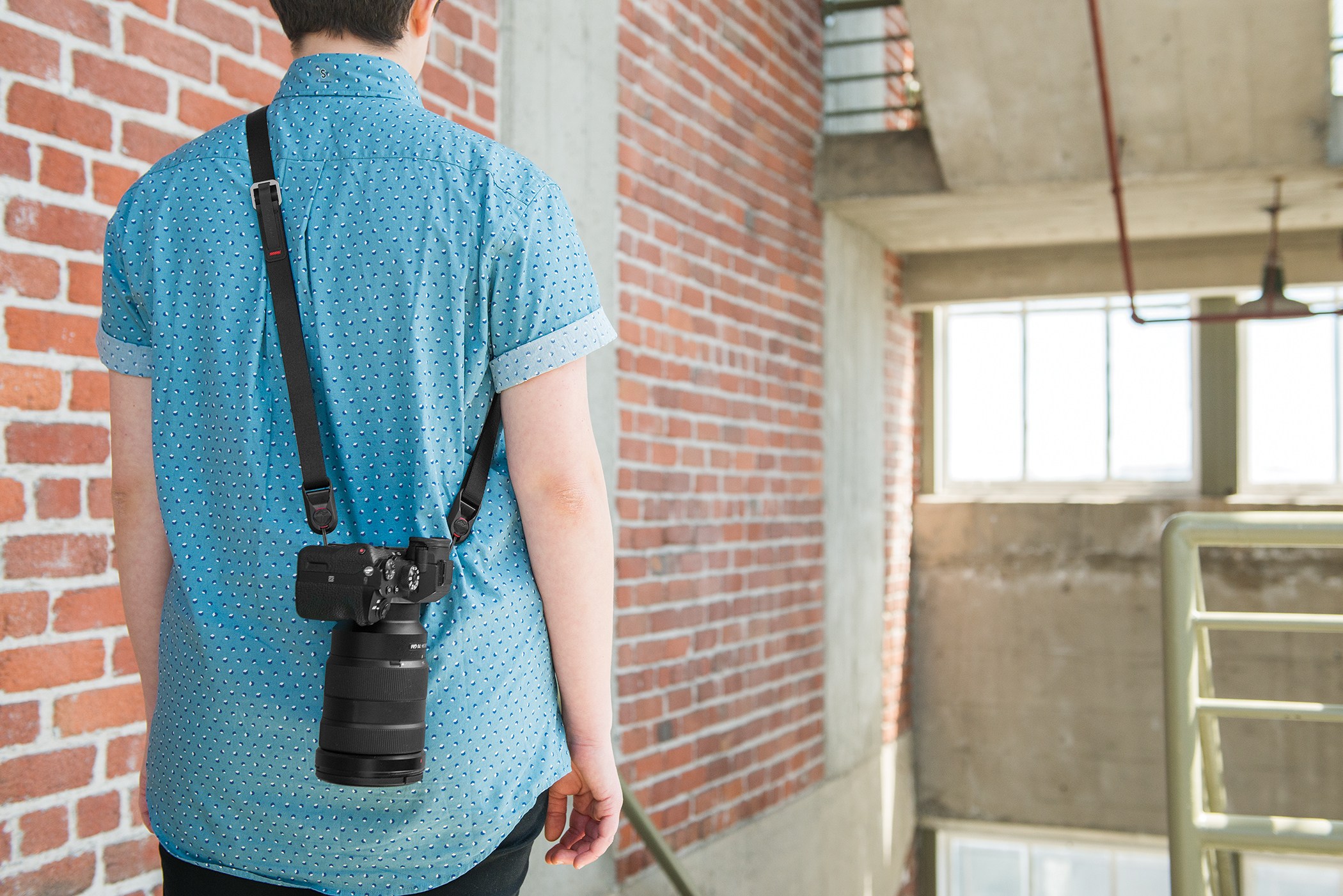 Popruh na fotoaparát Peak Design Leash - Black (černý)